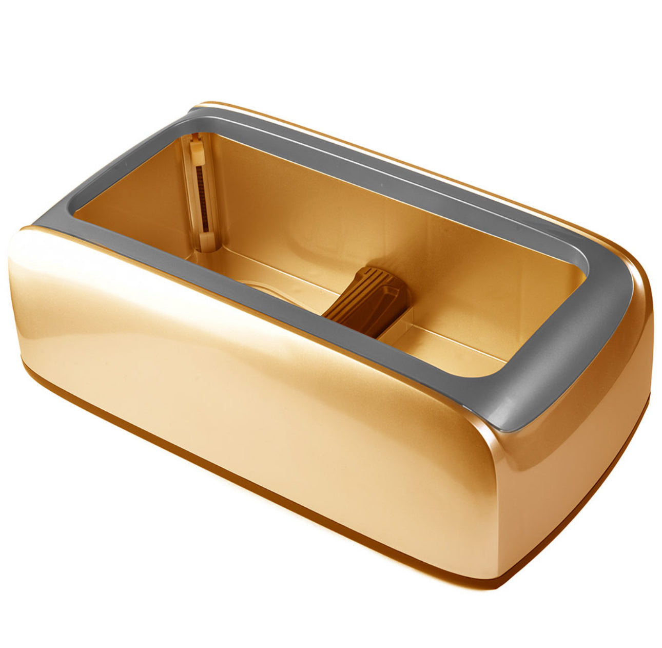 Dispenser automatico copriscarpe monouso casa ufficio struttura robusta grigio