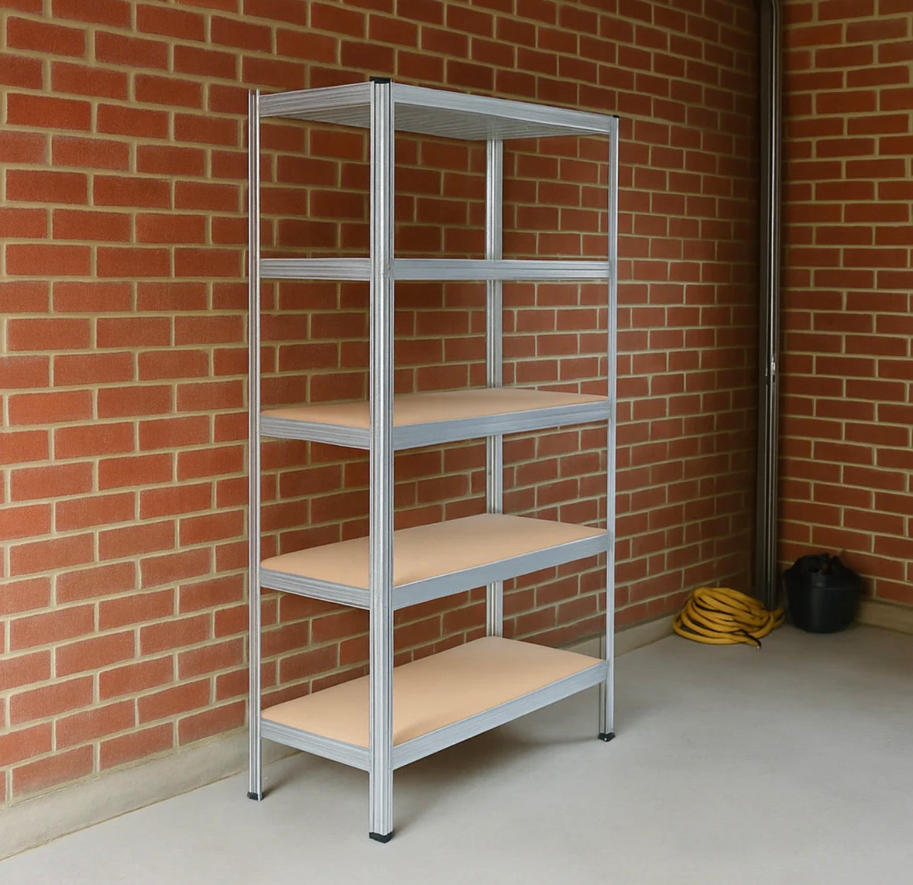 Scaffale Modulare - 5 Ripiani (Portata: 175Kg/Ripiano) 90x180