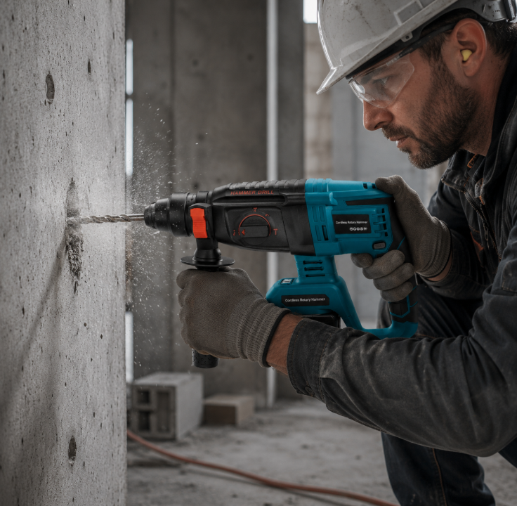 Tassellatore Brushless Scalpellatore 88v con Accessori