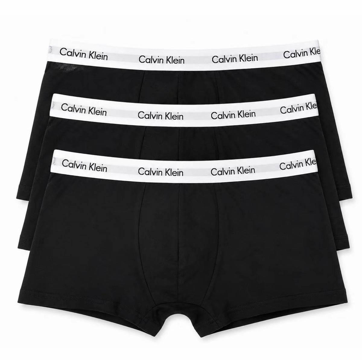 Calvin Klein - Boxer Uomo Low Rise Trunks – Cotton Stretch - 3 Pezzi