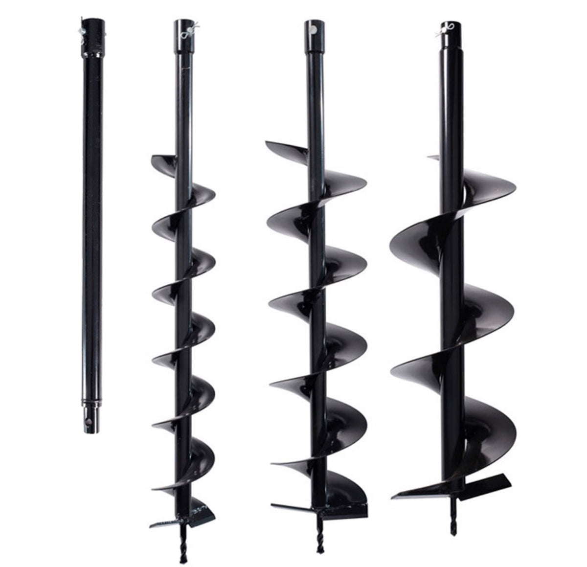 Trivella a scoppio 52cc 2 tempi 3 punte da 100 150 200 mm e prolunga in omaggio 5