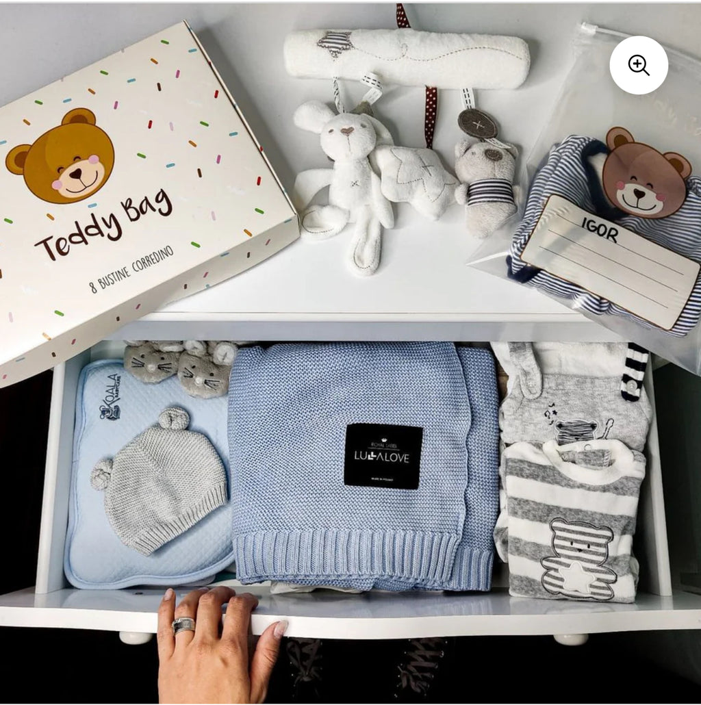 TEDDY BAG 8 BUSTINE CORREDINO NASCITA