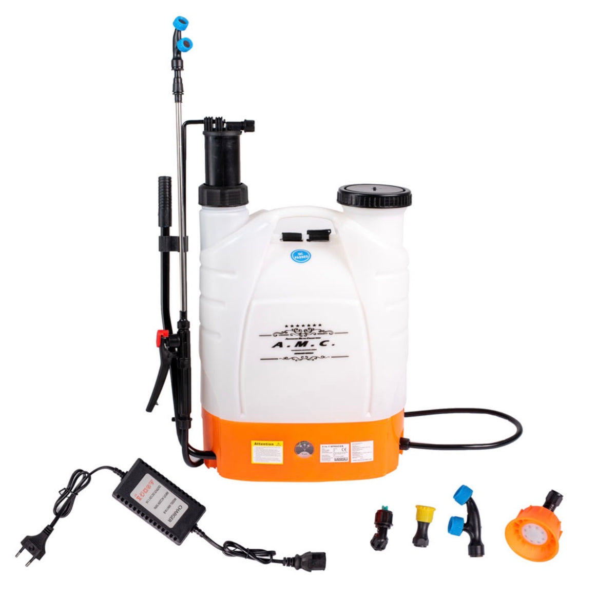 Pompa a spalla elettrico nebulizzatore 16 lt per disinfestazione irrorazione 1