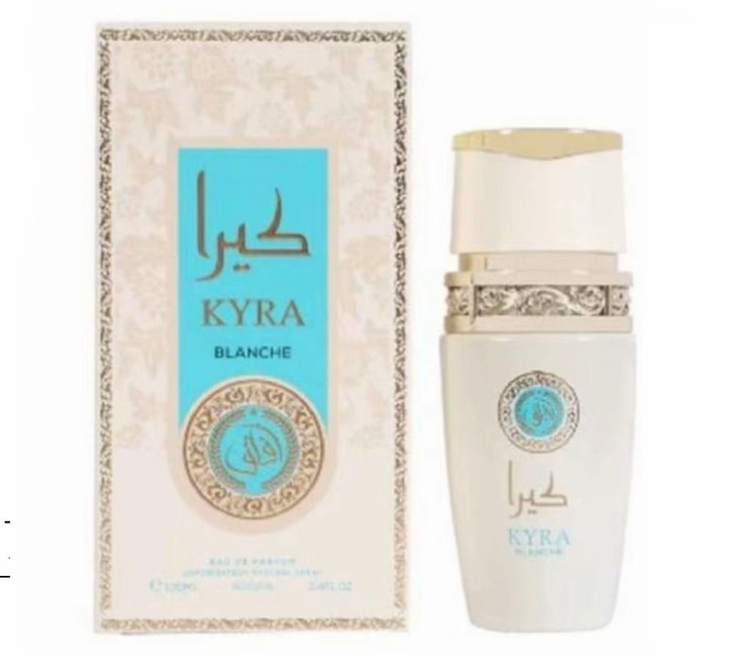 AFAQ Profumo Arabo da Donna Kyra Gold Candy Sweet Pink Sweet Rosa Blanche 100ml - ASWAD Profuimo da Uomo Aswad Black Bold Reserv