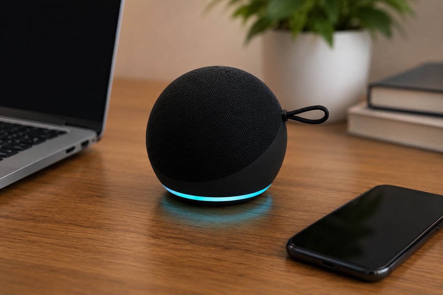 Speaker Bluetooth Compatto con LED RGB e Audio HD