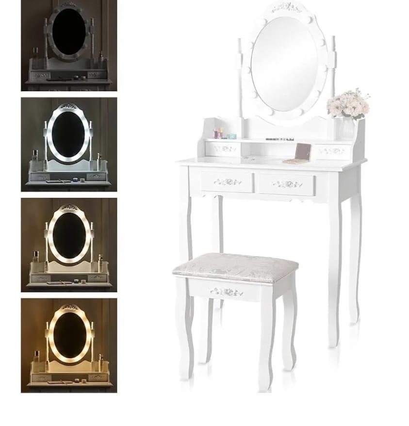 Postazione trucco stile classico