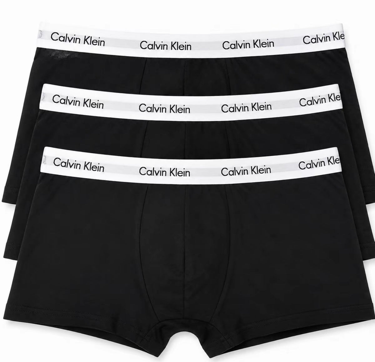Calvin Klein - Boxer Uomo Low Rise Trunks – Cotton Stretch - 3 Pezzi