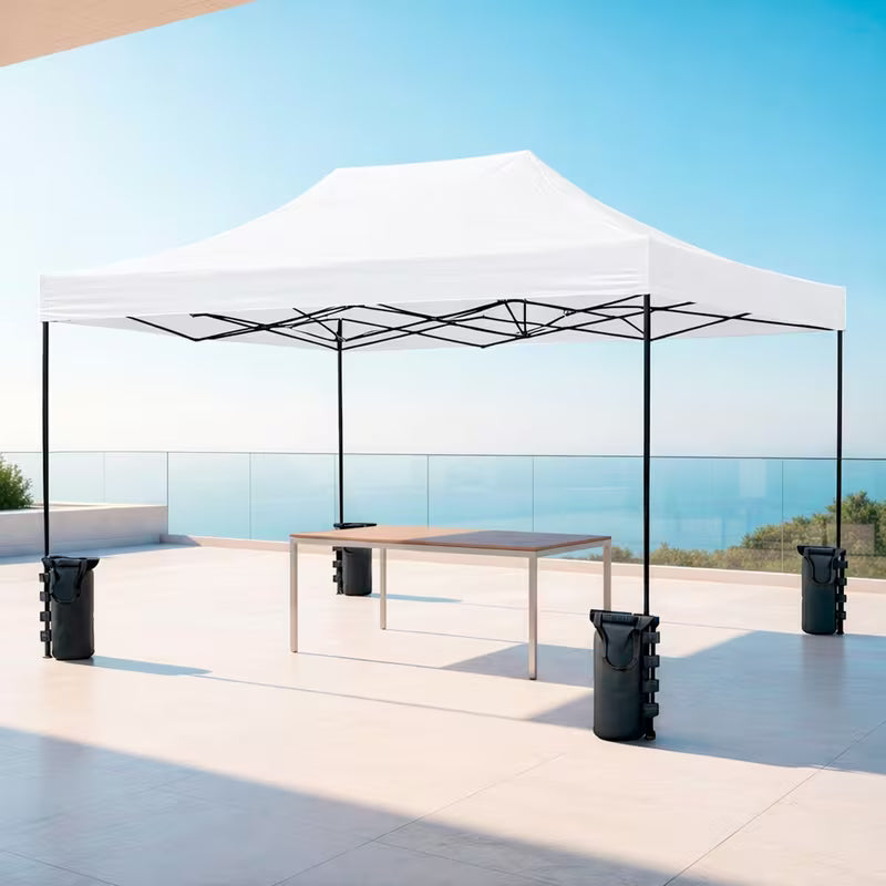 Gazebo Pieghevole 4,5 × 3 m – Struttura Professionale per Esterno 6