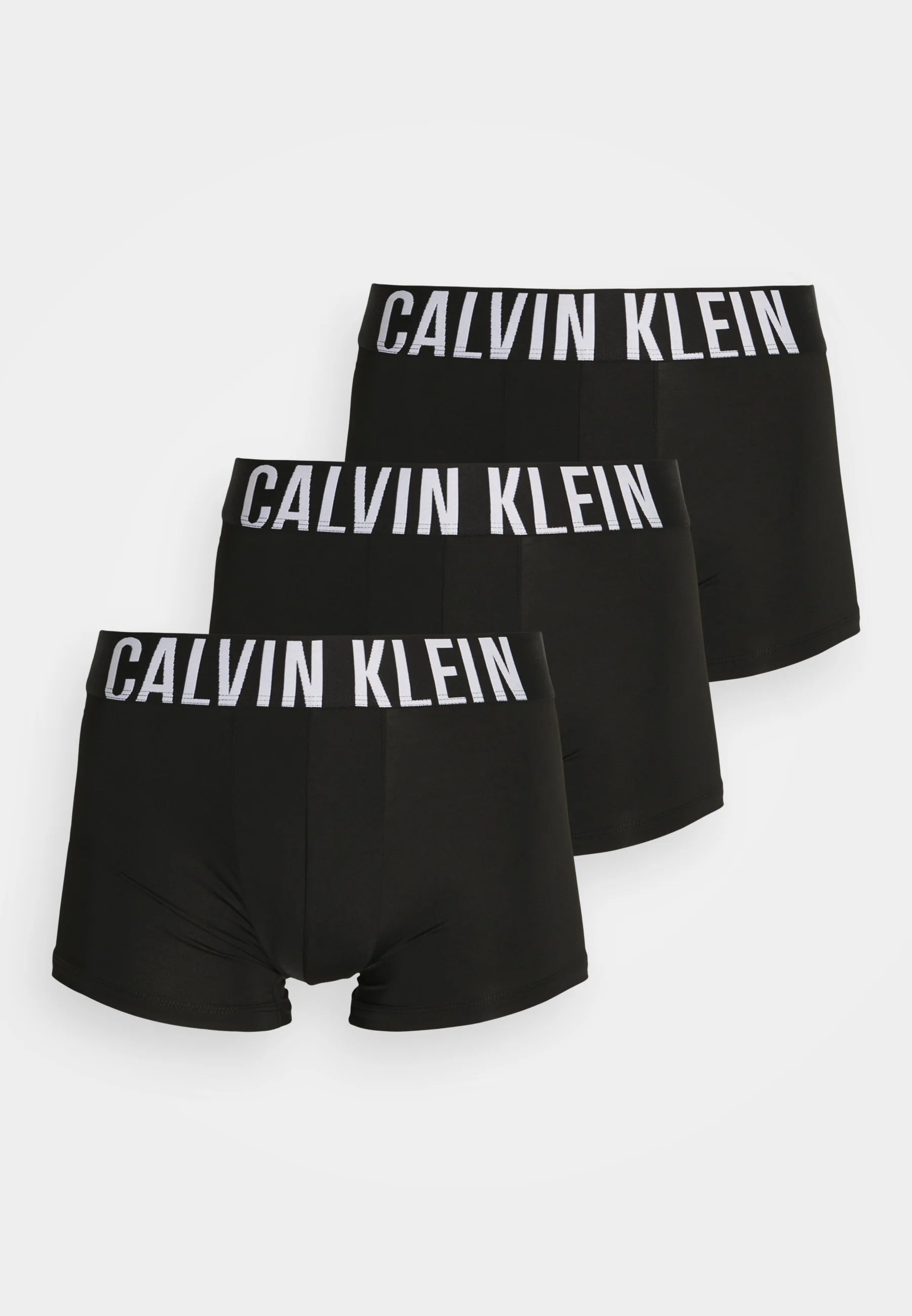 Calvin Klein Underwear TRUNK 3 PACK INTENSE POWER MICROFIBER - Boxer aderenti - black 1