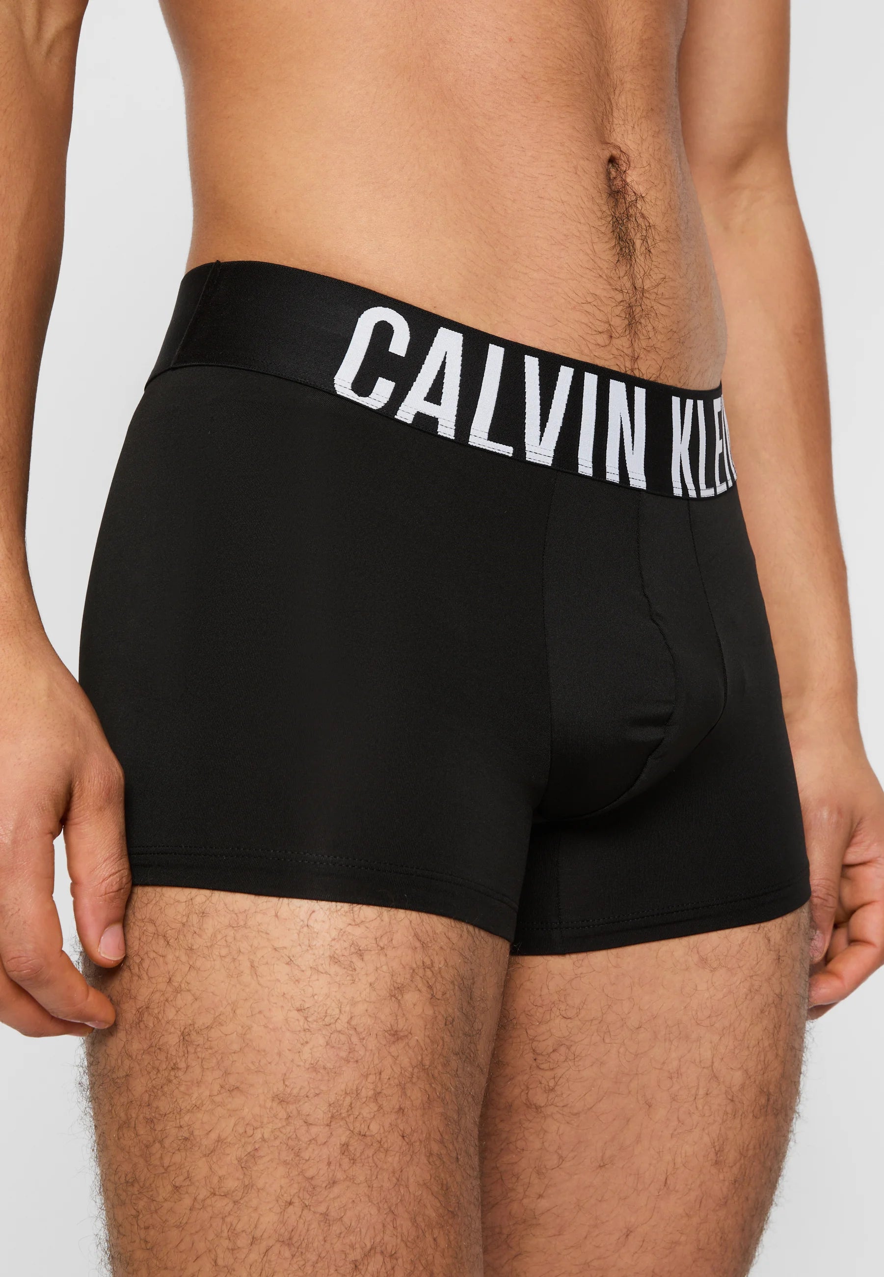 Calvin Klein Underwear TRUNK 3 PACK INTENSE POWER MICROFIBER - Boxer aderenti - black 3