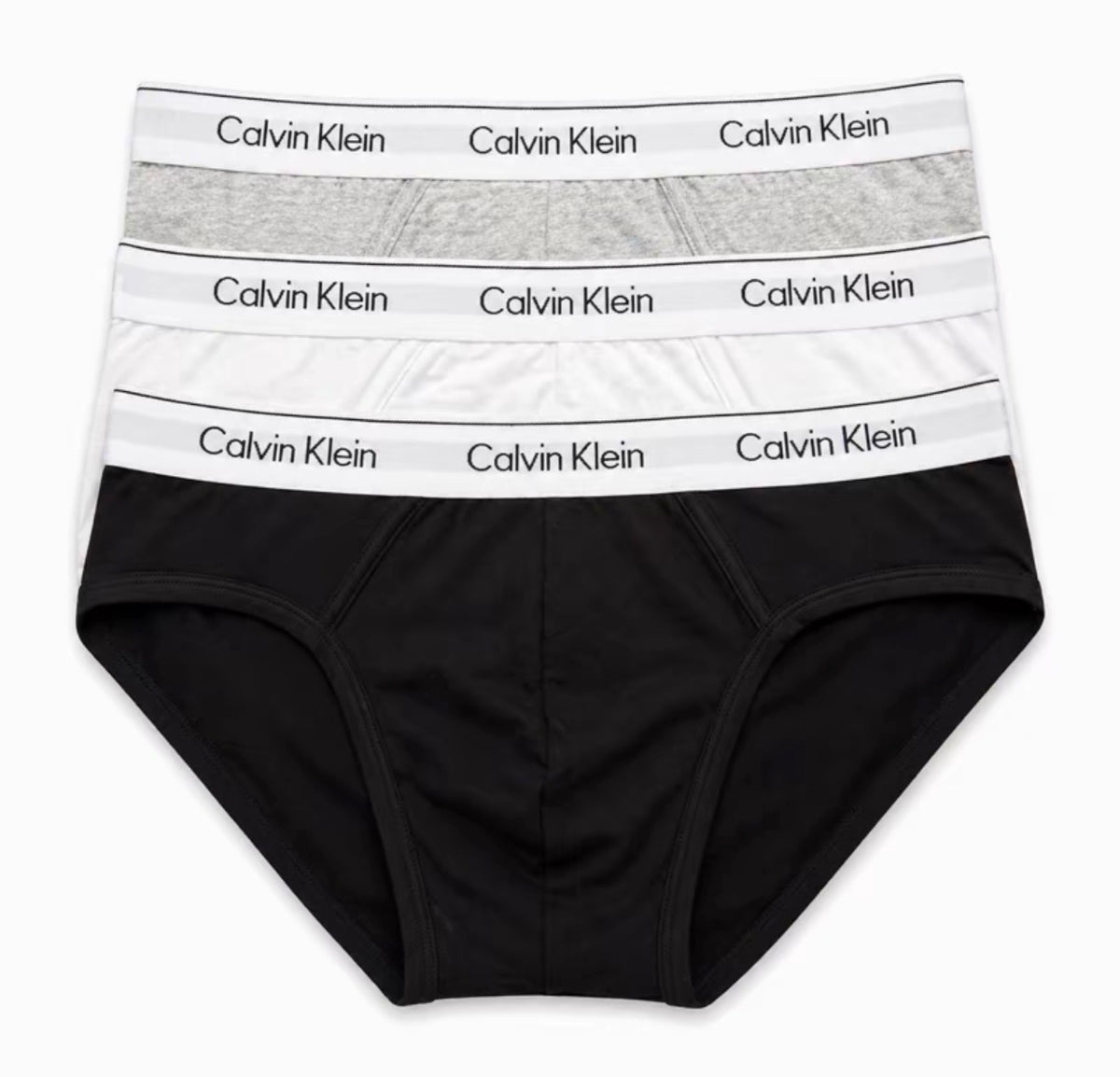 Calvin Klein Tripack Slip in Cotone Stretch, Taglie da S a XL, Comfort e Stile Moderno 3