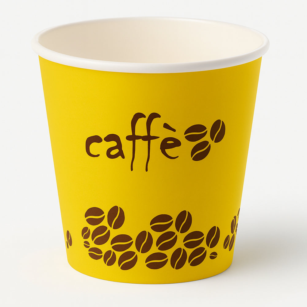 1000 Bicchierini da Caffè Monouso Decoro Rainbow Bicchieri 75ml Usa e Getta 7
