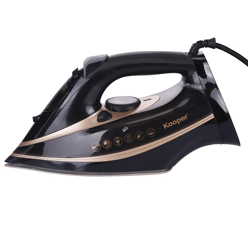 Ferro da stiro a vapore, piastra in nanoceramica 3000 W, Kopper 2