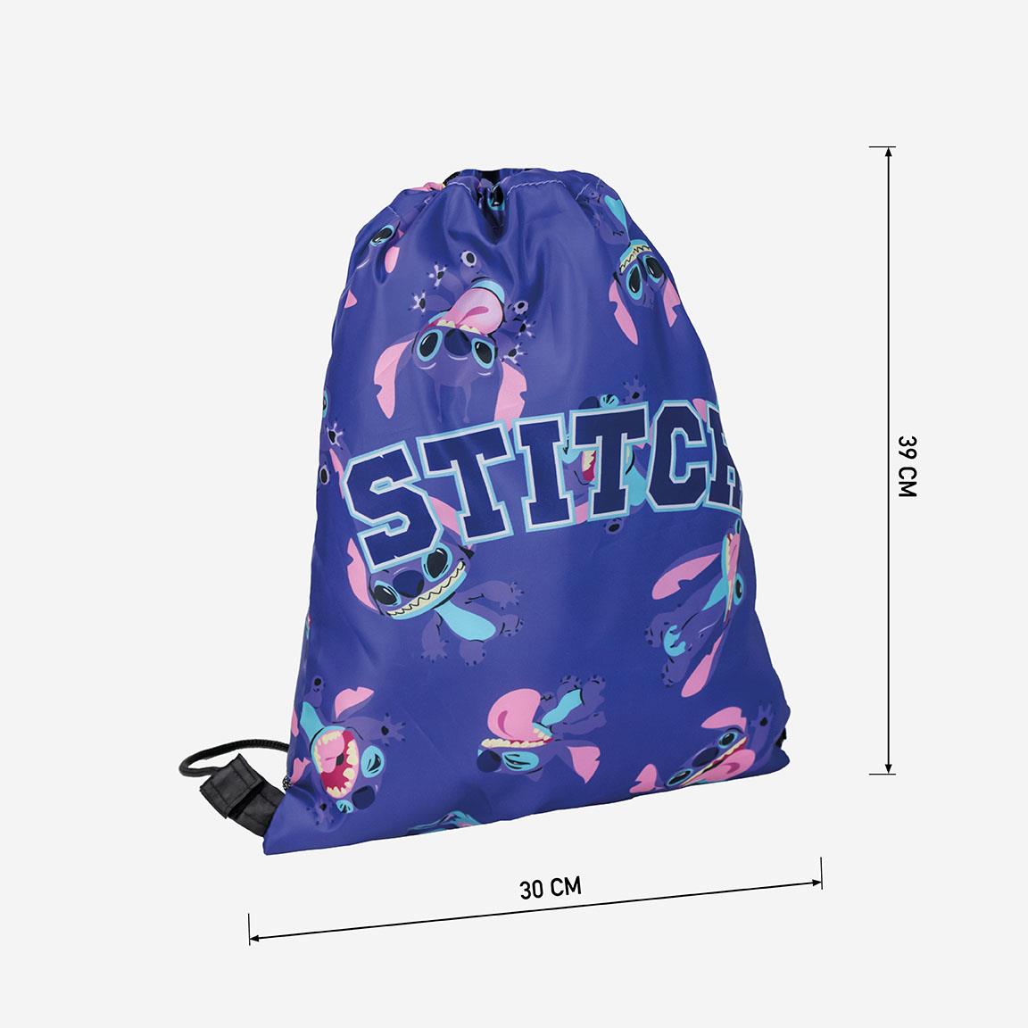 Sacca Zaino Bambino 30x39 cm con Corde Regolabili, Sacca Sportiva e Scuola, Zainetto con Tasca in Rete, Leggera e Richiudibile 4