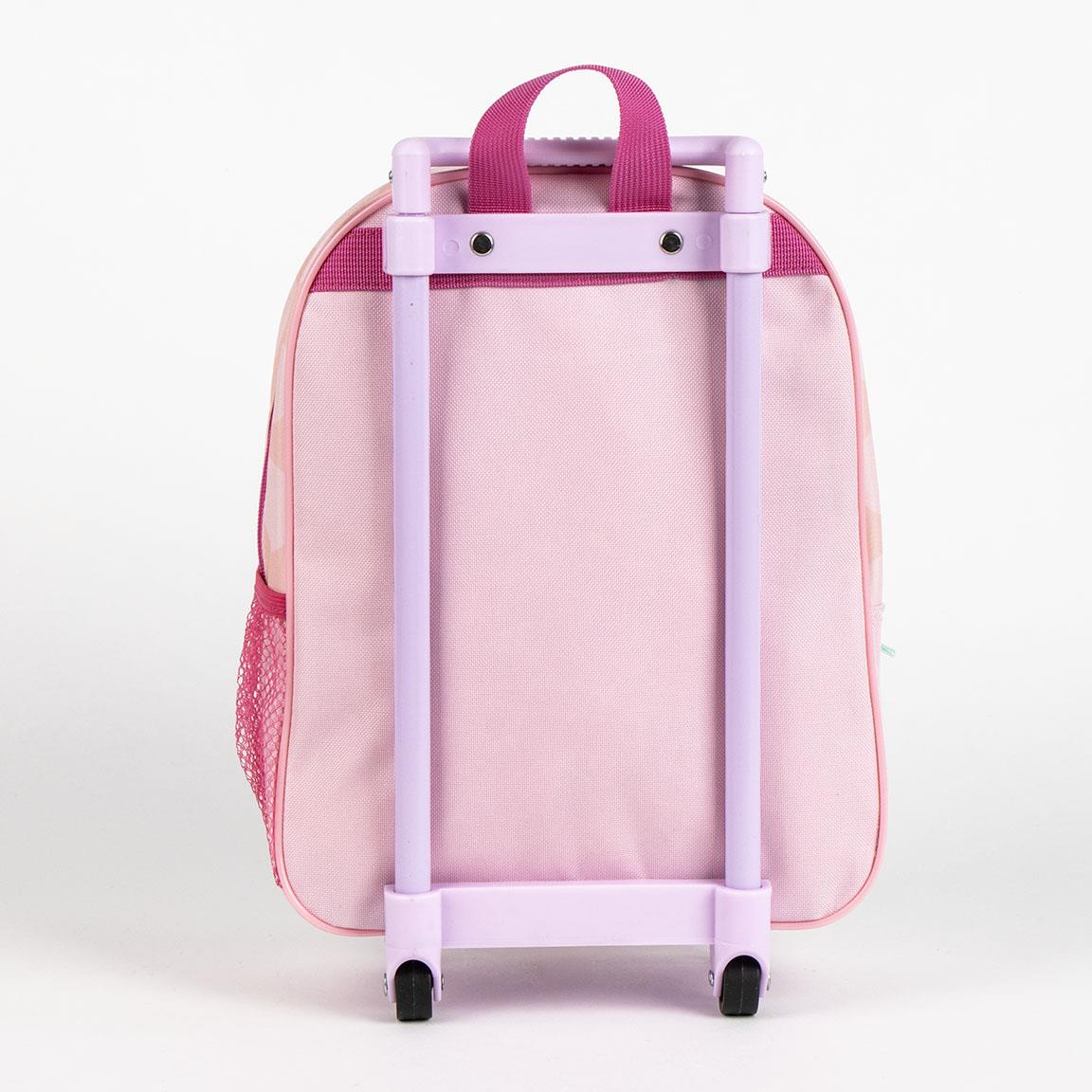Zaino Trolley Minnie 3D  Zainetto Scuola e Tempo Libero con Carrello Integrato 2
