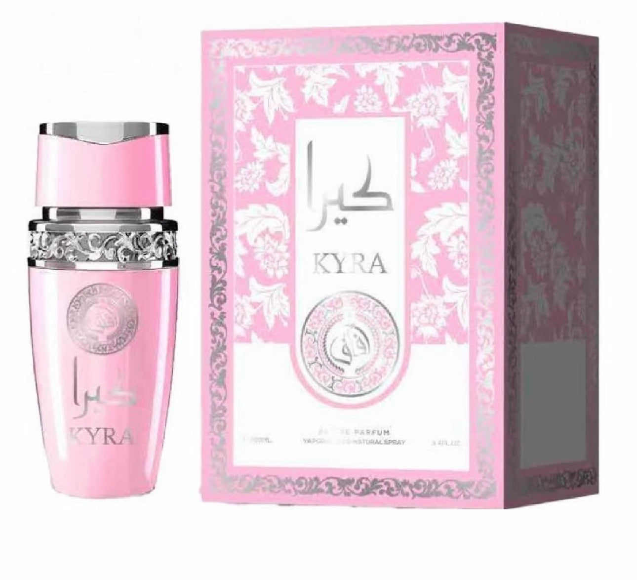 AFAQ Profumo Arabo da Donna Kyra Gold Candy Sweet Pink Sweet Rosa Blanche 100ml - ASWAD Profuimo da Uomo Aswad Black Bold Reserv