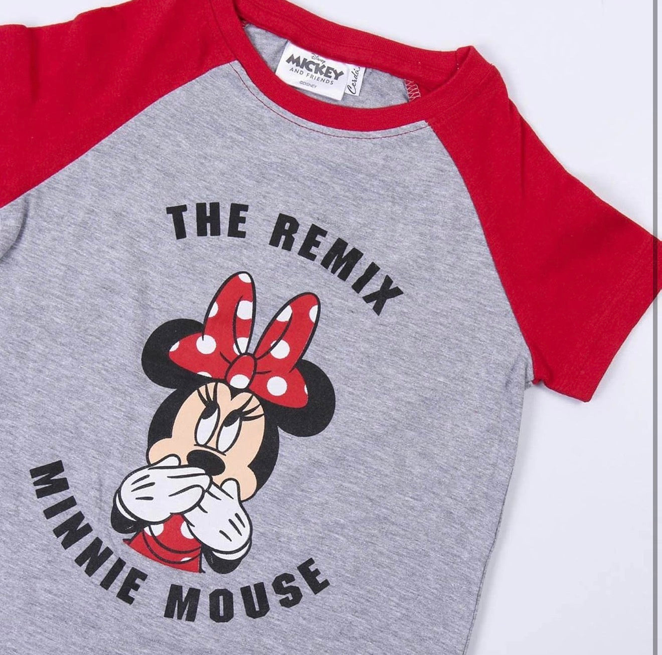 Pigiama da Bambina di Minnie Mouse | Pigiama Realizzato al 100% in Cotone - 2 Pezzi [ Maglietta + Pantalone Pigiama Bambina 3
