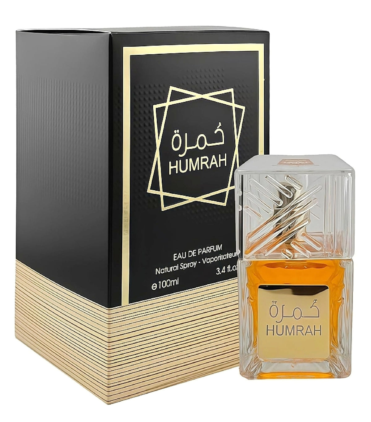 Humrah Eau de Parfum 100 ml – Profumo Unisex di Lunga Durata con Note Orientali, Ambrate e Legnose 1