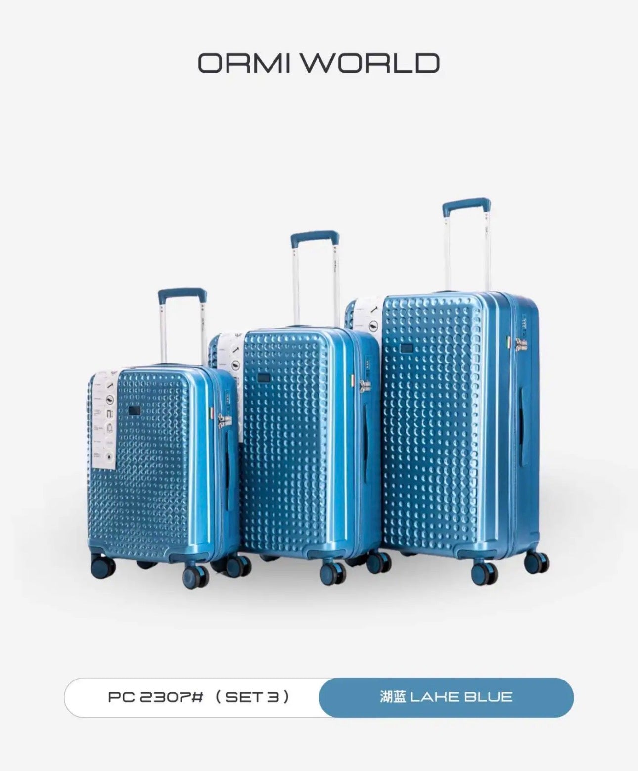 Set 3 valigie Ormi Premium 5
