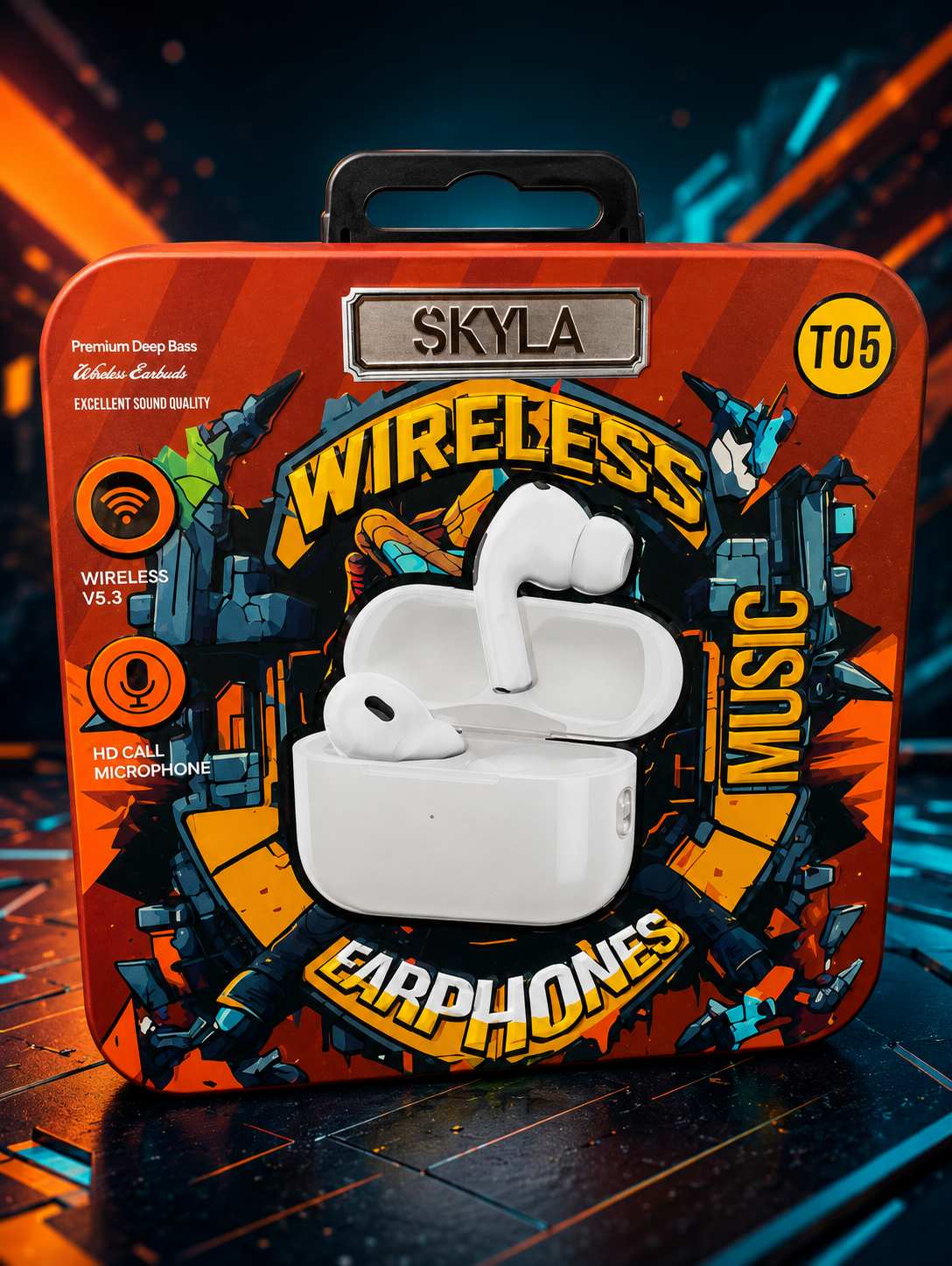 Auricolari Wireless SKYLA T05 – Bluetooth 5.3 | Nuovi 1