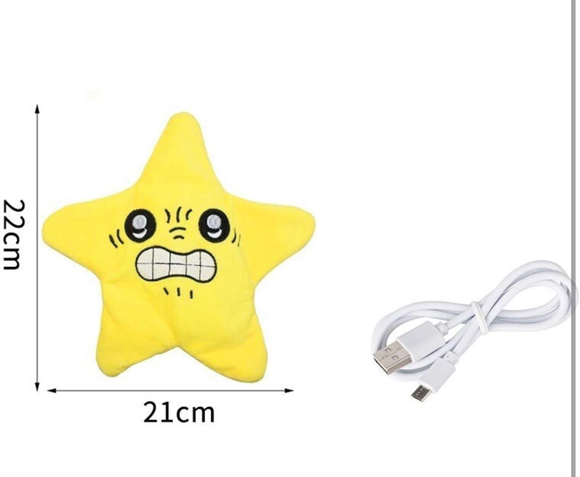 4 Peluche Angry Star in movimento Stella marina arrabbiata