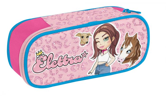 Seven Astuccio Elettra Rosa – Porta Penne Ovale per Scuola 2