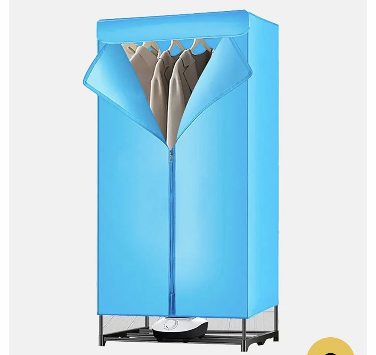 Asciugabiancheria Elettrico ad Aria Calda Cabina Armadio Portatile Asciugone 2
