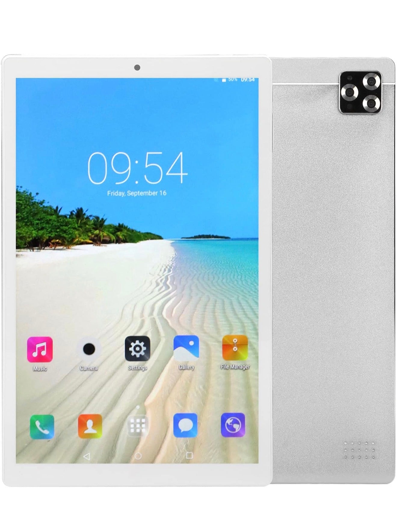 Tablet 7 Pollici Android 15, 8GB RAM + 256GB ROM, Batteria 8000mAh, WiFi, Doppia Fotocamera, Display IPS HD, Tablet per Studio, Lavoro e Intrattenimento 7
