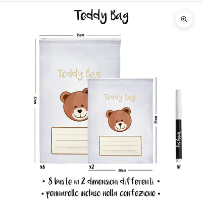 TEDDY BAG 8 BUSTINE CORREDINO NASCITA
