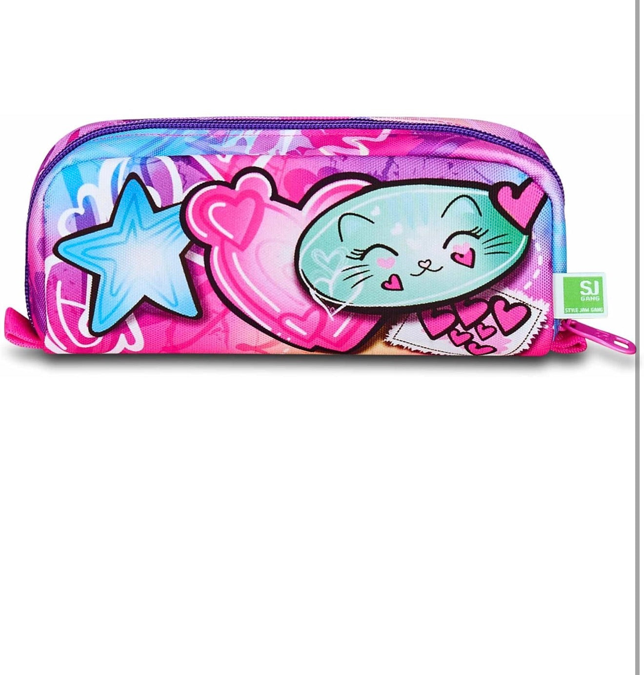 SJ GANG STYLE JAM GANG Portapenne Scuola, Fucsia, Bustina con Scomparto Unico Porta Penne, Accessori Zaino, Scuola Elementare, Bambina
Immagini e video del prodotto (testo alternativo generato dall'IA) 2