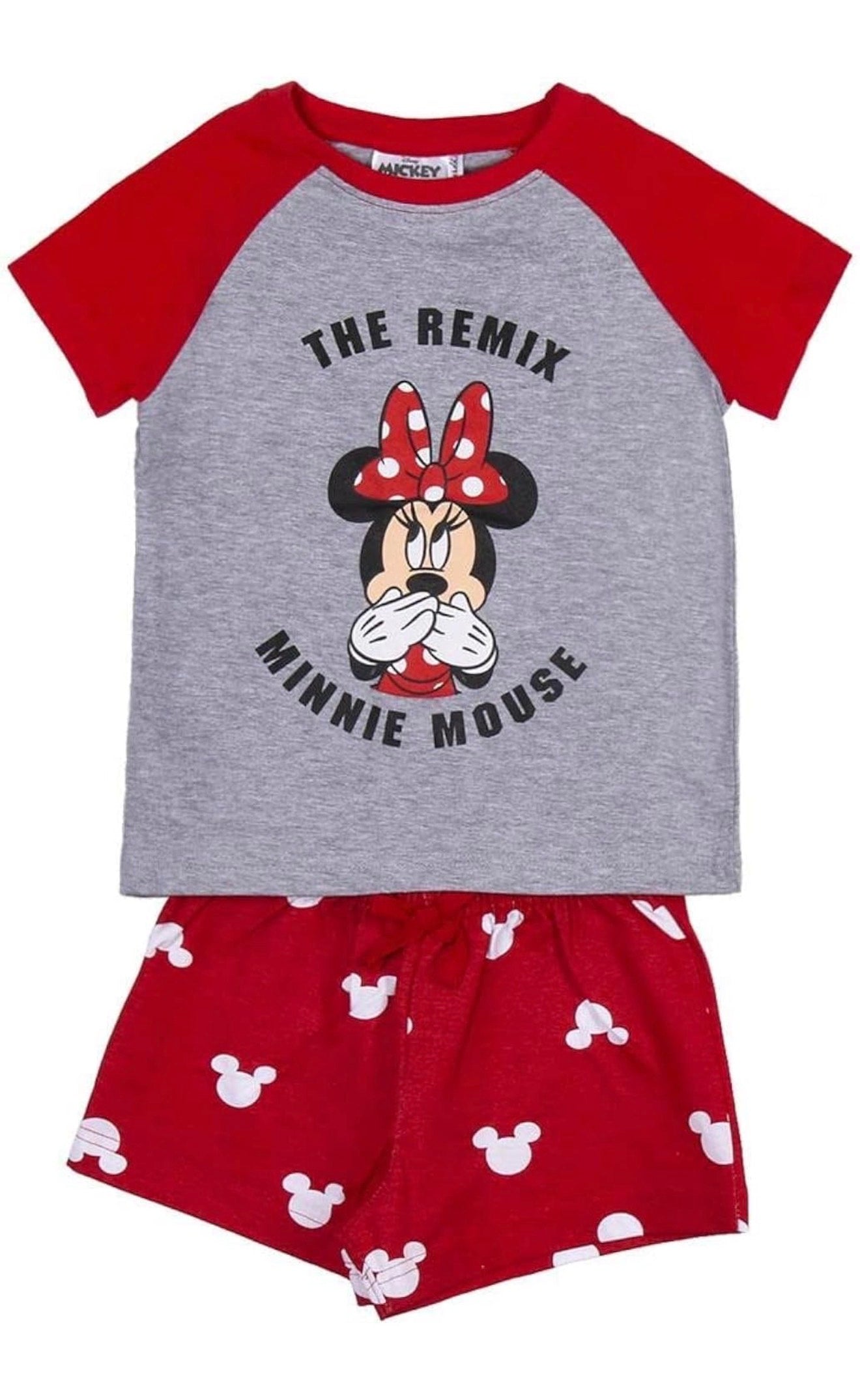 Pigiama da Bambina di Minnie Mouse | Pigiama Realizzato al 100% in Cotone - 2 Pezzi [ Maglietta + Pantalone Pigiama Bambina 4
