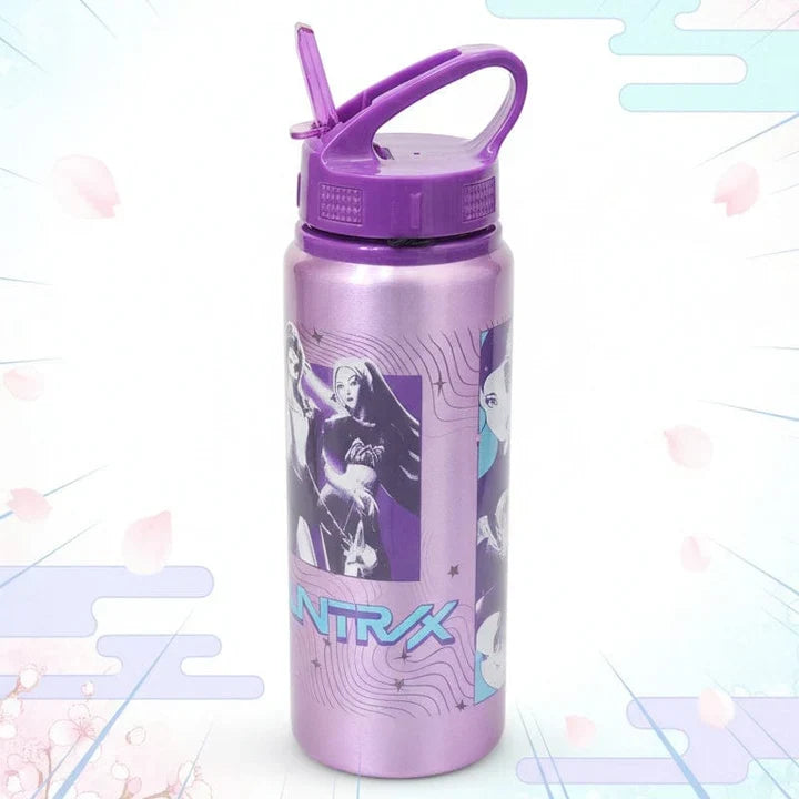 STOR Borraccia in Alluminio Kpop Demon Hunters 740ml - Bottiglia Riutilizzabile con Tappo di Sicurezza - Resistente e Leggera per Ragazzi e Adulti 1