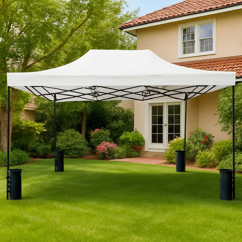Gazebo Pieghevole 4,5 × 3 m – Struttura Professionale per Esterno 2
