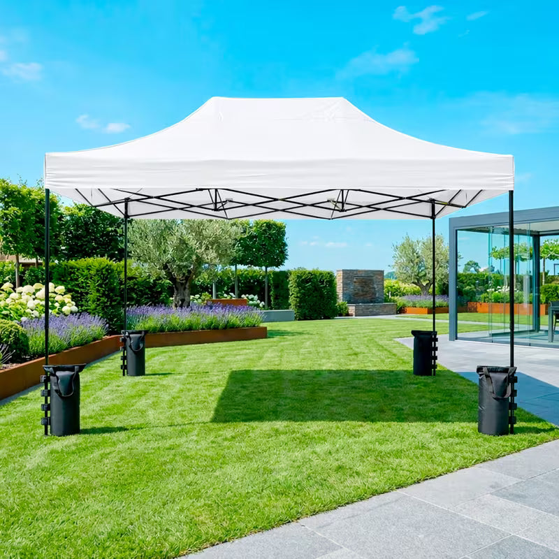 Gazebo Pieghevole 4,5 × 3 m – Struttura Professionale per Esterno 3
