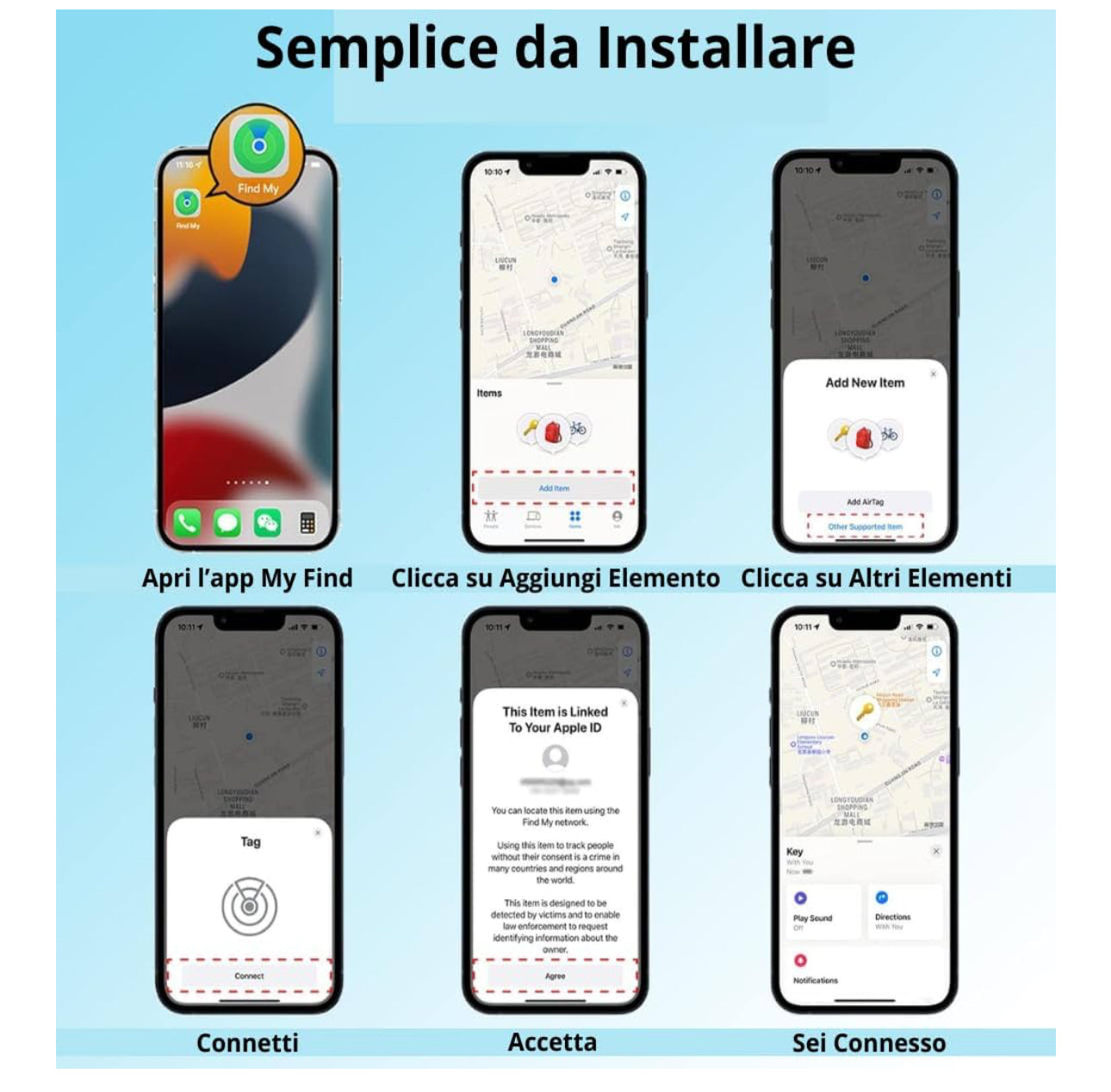 Air Tracker Tag, Smart Tag 6