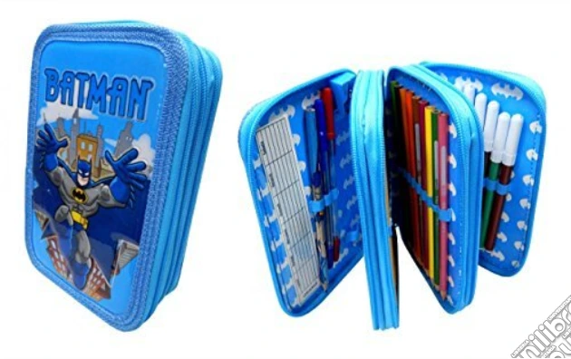 Astuccio 3 Zip Batman