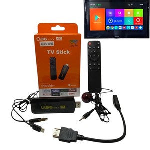 Smart TV Chiavetta Stick Android WiFi 5G HDMI Streaming Netflix YouTube 4K 4