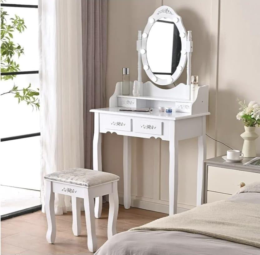 Postazione trucco stile classico