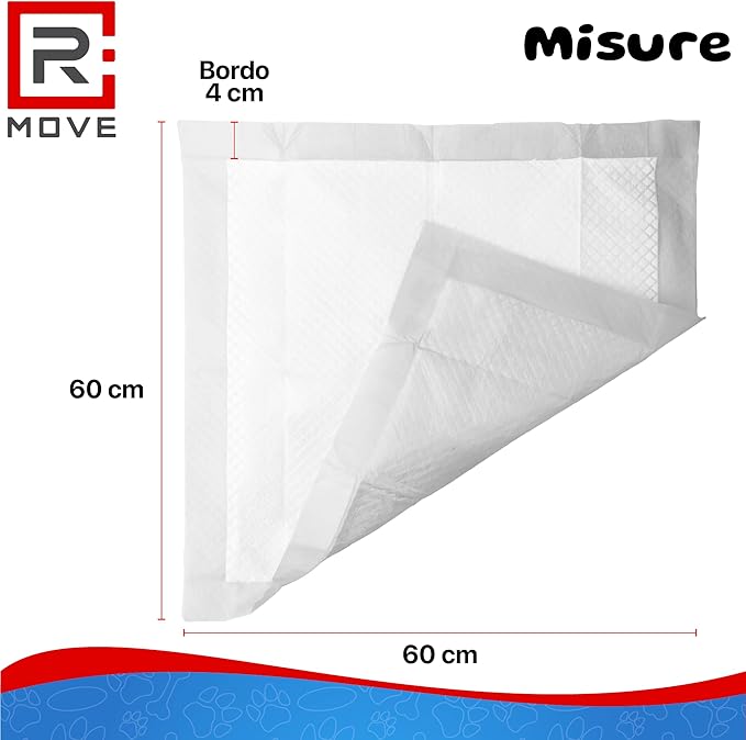 Traverse 60x90 Assorbenza Super Protezione e Comfort per l'Incontinenza 90 pezzi