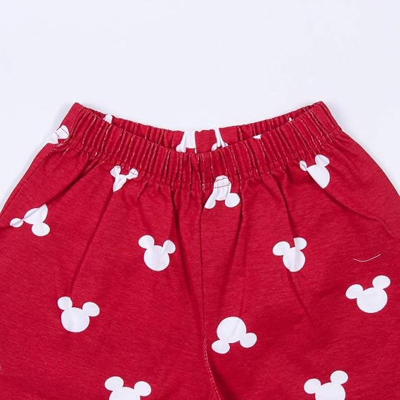 Pigiama da bambino Mickey Mouse | Completo pigiama 100% cotone, 2 pezzi (maglietta a maniche lunghe + pantaloni) | Prodotto con licenza ufficiale Disney 5