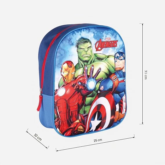CERDÁ LIFE'S LITTLE MOMENTS Boys School Backpack Avengers 3D Backpack 1