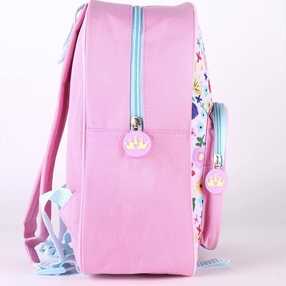 CERDÁ LIFE'S LITTLE MOMENTS Zaini Principesse Disney con Tasca Frontale Trasparente, Cinghie Regolabili e Imbottite, Zaino Unisex-Bambini e Ragazzi, Multicolore, Taglia Unica, 2100004032