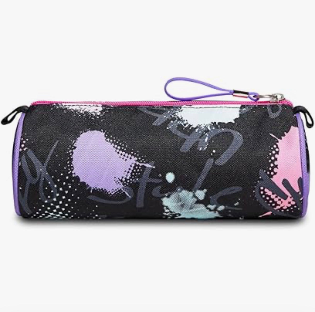Seven Portapenne Scuola, Viola e nero, Bustina da riempire con penne, matite e colori, Accessori zaino, Scuola, Ragazze e bambine 2