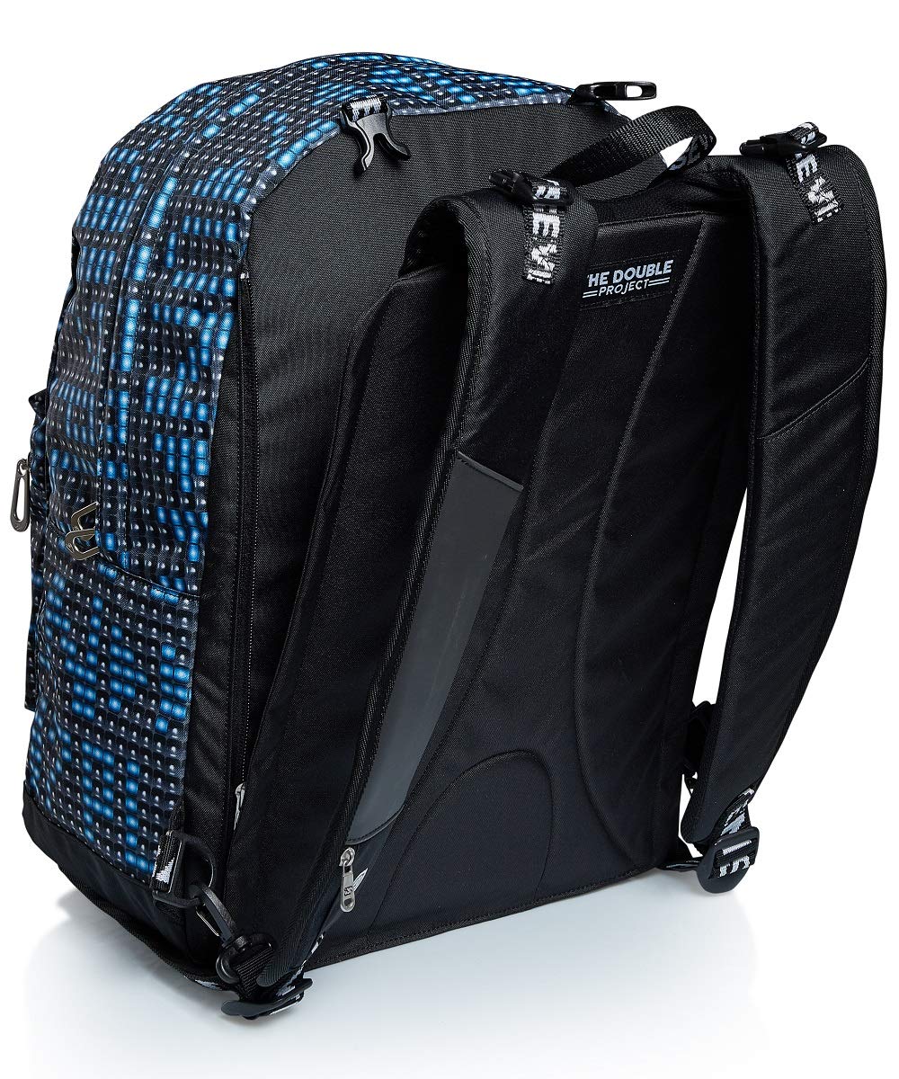 Seven Zaino Reversibile The Double - LEDWALL, Scuola, Monoscomparto, Applicazioni Led, Bambini e ragazzi, Scuola e tempo libero 2
