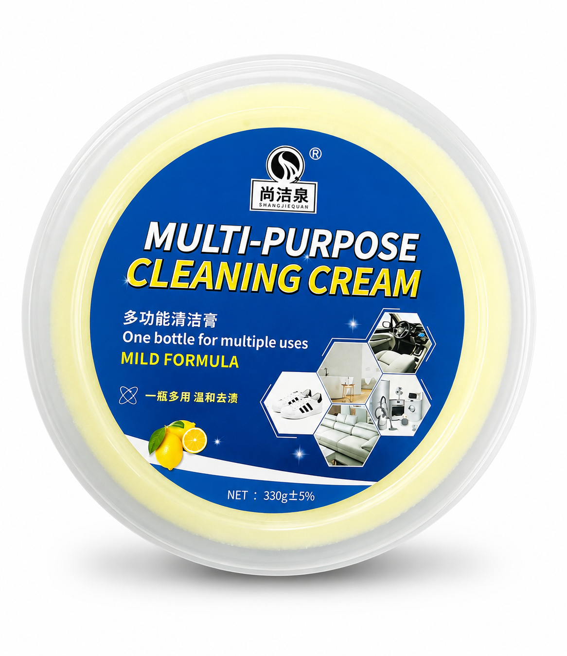 🧽 Multi-Purpose Cleaning Cream – La crema detergente che pulisce tutto! 2