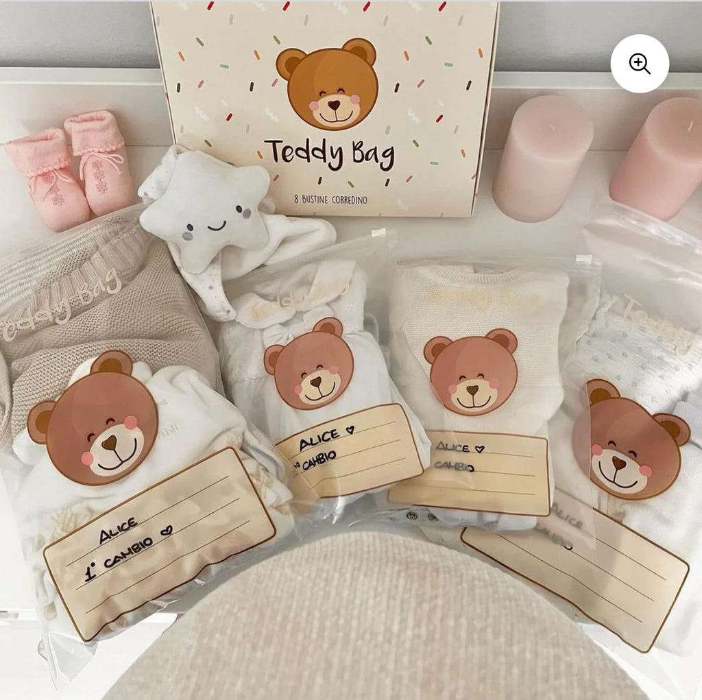 TEDDY BAG 8 BUSTINE CORREDINO NASCITA