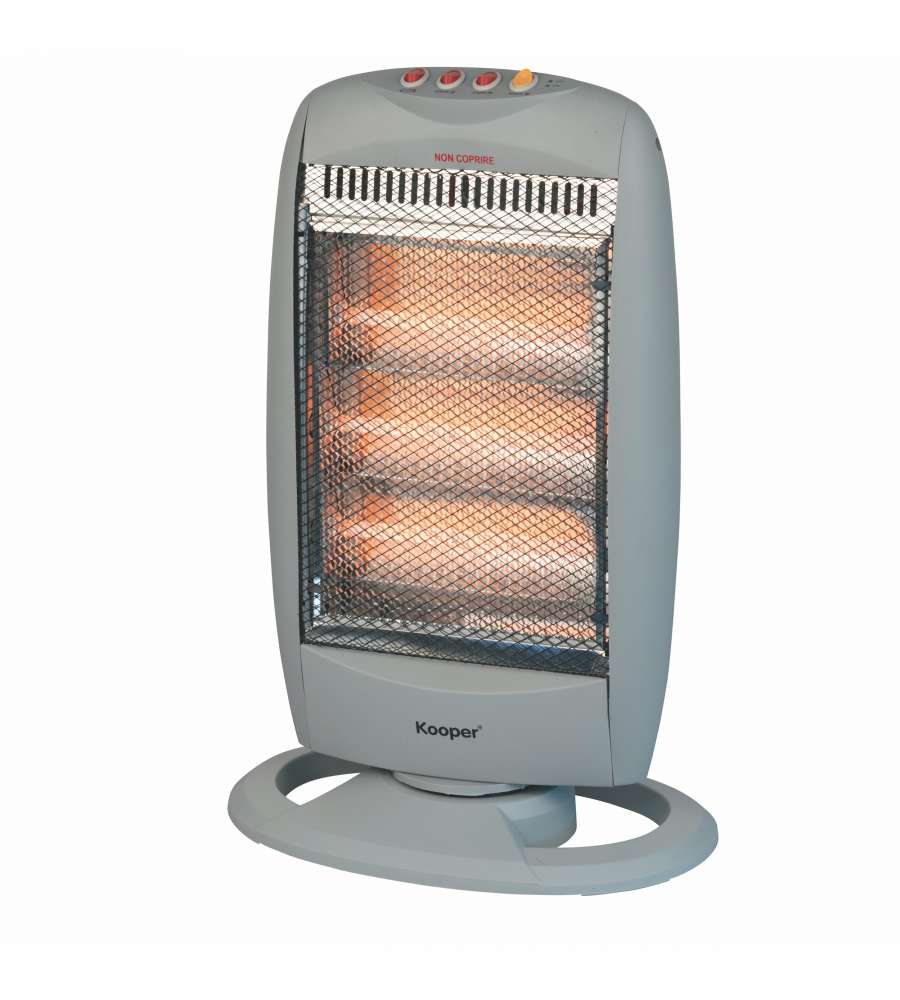 Stufa Elettrica Alogena 1200W – 3 Livelli di Potenza 4