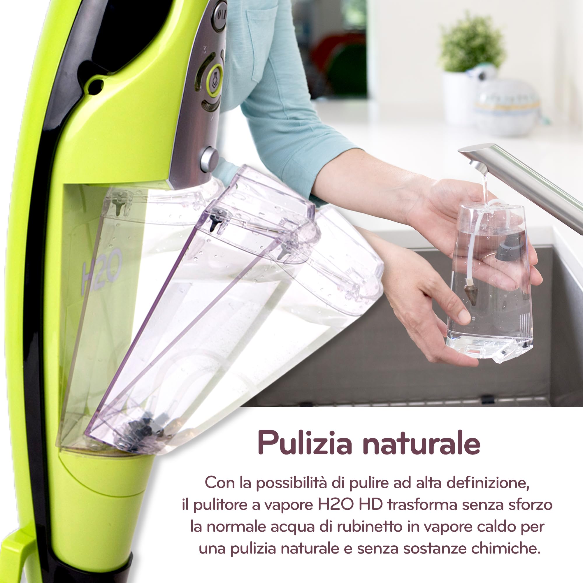 Pulitore a Vapore H2O 3