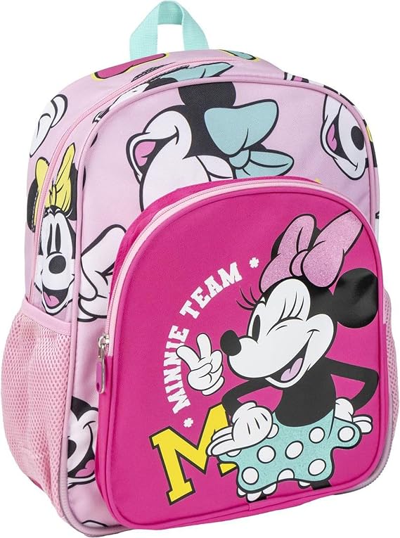 CERDÁ LIFE'S LITTLE MOMENTS Minnie Zaino Scuola Medio 38 CM, Unisex Kids, Fucsia, Regular 3
