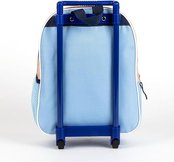 Zaino Trolley Bluey 3D  Zainetto Scuola e Asilo con Carrello Integrato 2